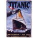 CARTEL DE CHAPA TITANIC (20x30cm)