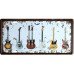 CARTEL DE CHAPA PATENTE GUITARRAS (15x30cm)