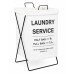 Cesto de Ropa Blanco Laundry - 36 x 32 x 54 cm -  PRECIO POR BULTO CERRADO - UxB: 50 uni.