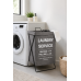 Cesto de Ropa Gris Laundry Service - 36 x 32 x 54 cm -  PRECIO POR BULTO CERRADO - UxB: 50 uni.