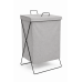 Cesto de Ropa Gris con Tapa - 36 x 32 x 54 cm -  PRECIO POR BULTO CERRADO - UxB: 50 uni.