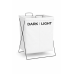 Cesto de Ropa Dark Light con division - 40 x 23 x 47 cm -  PRECIO POR BULTO CERRADO - UxB: 60 uni.