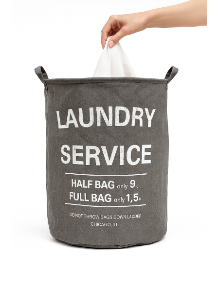 Cesto de Ropa Laundry Service - 35 x 44 cm -