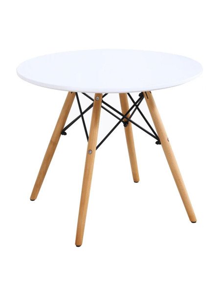 MESA INFANTIL EAMES REDONDA - 60 x 50 cm -