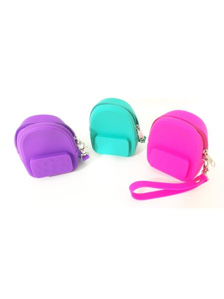 MONEDERO MOCHILA SILICONA