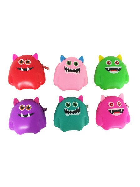 MONEDERO DE SILICONA MONSTRUOS