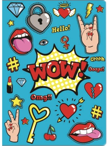 CUADERNO WOW  NEW (finito 10 x 15 cm)