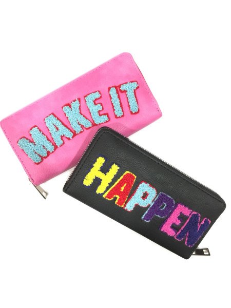 BILLETERA MUJER HAPPEN MAKE IT